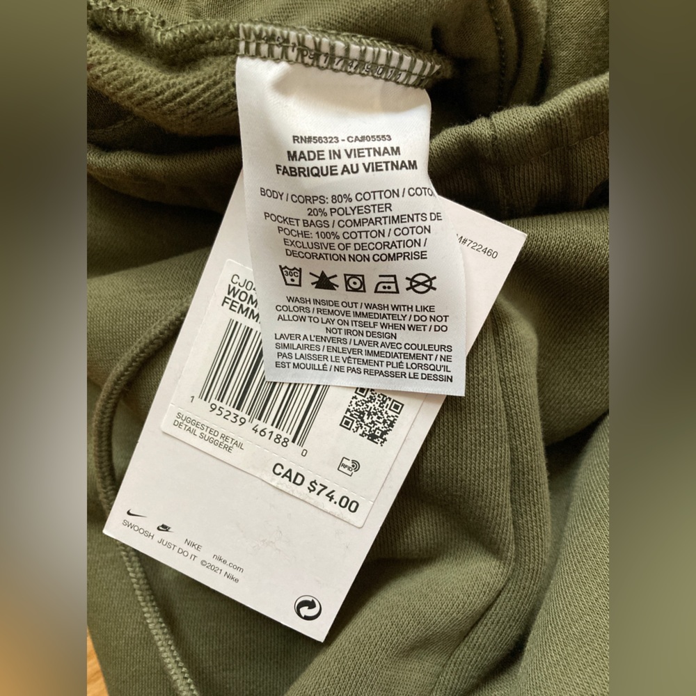 🔥🔥NWT Nike Mr Pant Jogger Olive - Picture 3 of 3